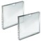 Azar Displays Clear Acrylic Block Sign Holder Frame 5in x 5in, Top Load, 2PK 104555-2PK - alternate 1